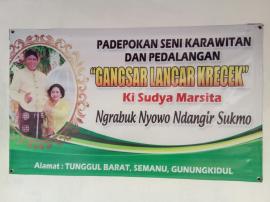 PADEPOKAN GANSAR LANCAR KRECEK POTENSI SENI UNGGULAN DESA BUDAYA SEMANU